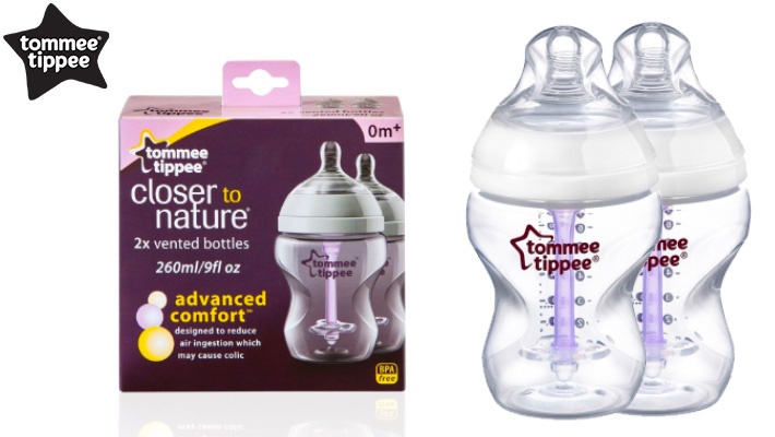 2 Pack 260 Ml Tommee Tippee Closer To Nature Advanced Comfort