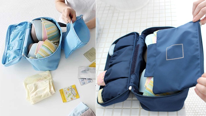 undergarments organiser for travel